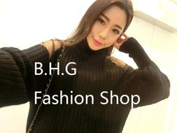 b.h.g 歐更紗拼接兔毛高領(lǐng)中長(zhǎng)款套頭毛衣 毛腈混紗的時(shí)尚與實(shí)用結(jié)合