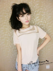 2013夏款甜美風(fēng)糖果色U型混紗雪紡衫 毛腈混紗的靈動(dòng)樂(lè)章